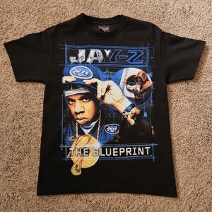 Jay-Z T-Shirt Vintage Style Hip Hop Rap Band Tee by DBRUZE